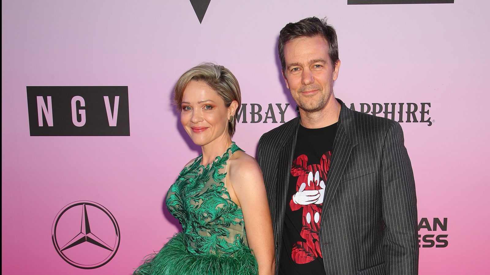 NGV Gala 2019 - Arrivals - Greta Bradman and Didier Elzinga