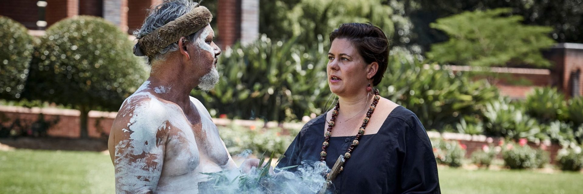 Indigenous ceremony with Bernadette Hardy