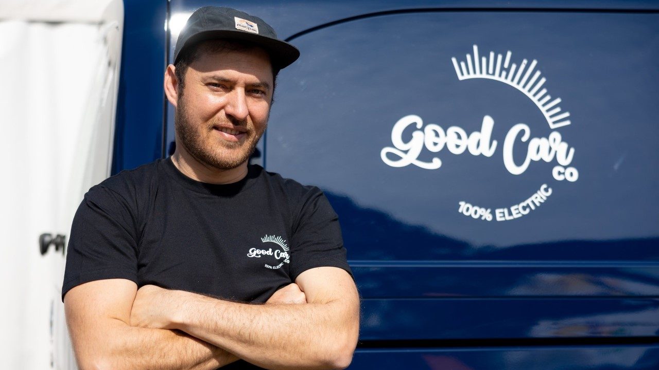 The Good Car Company co-founder and director, Anthony Brose van Gronou,