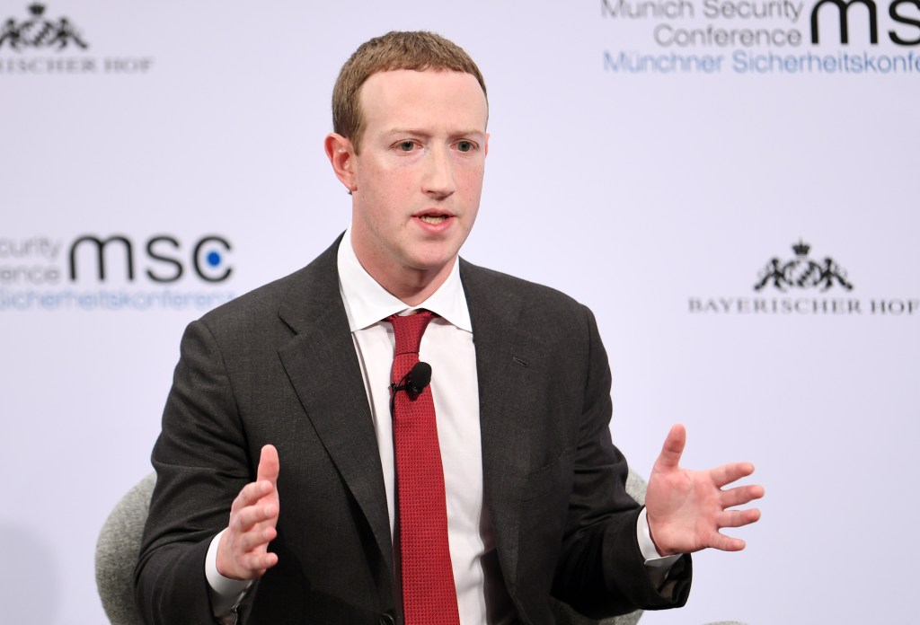 Mark Zuckerberg, Chairman of Facebook