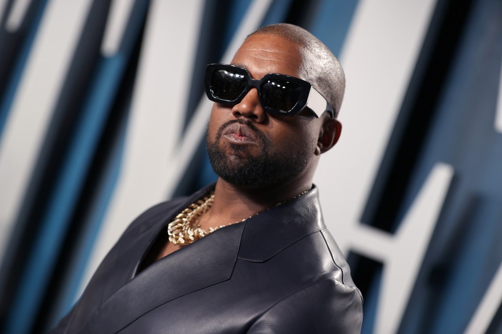 Kanye West  | (Photo by Rich Fury/VF20/Getty Images for Vanity Fair)