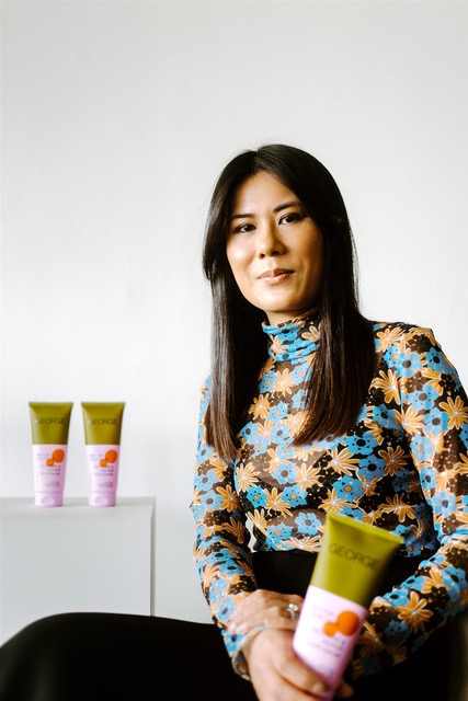 Lisa Ngyuen created George haircare