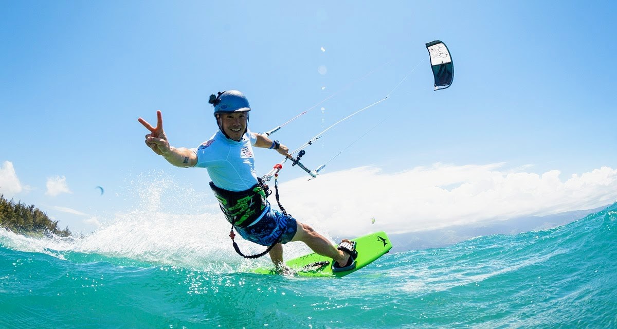 Kite surfer and venture capitalist Bill Tai
