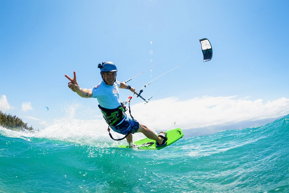 Kite surfer and venture capitalist Bill Tai
