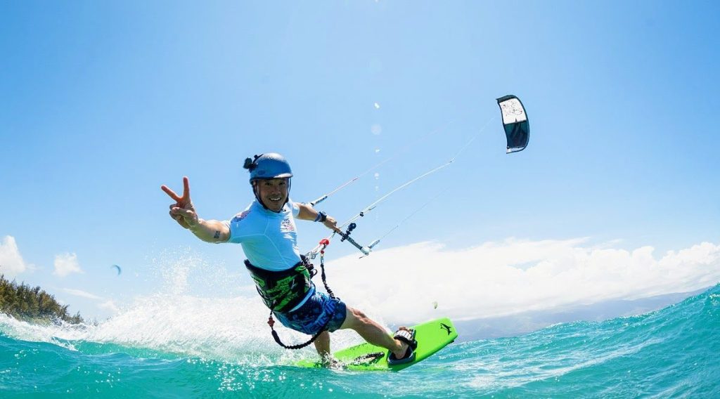 Kite surfer and venture capitalist Bill Tai