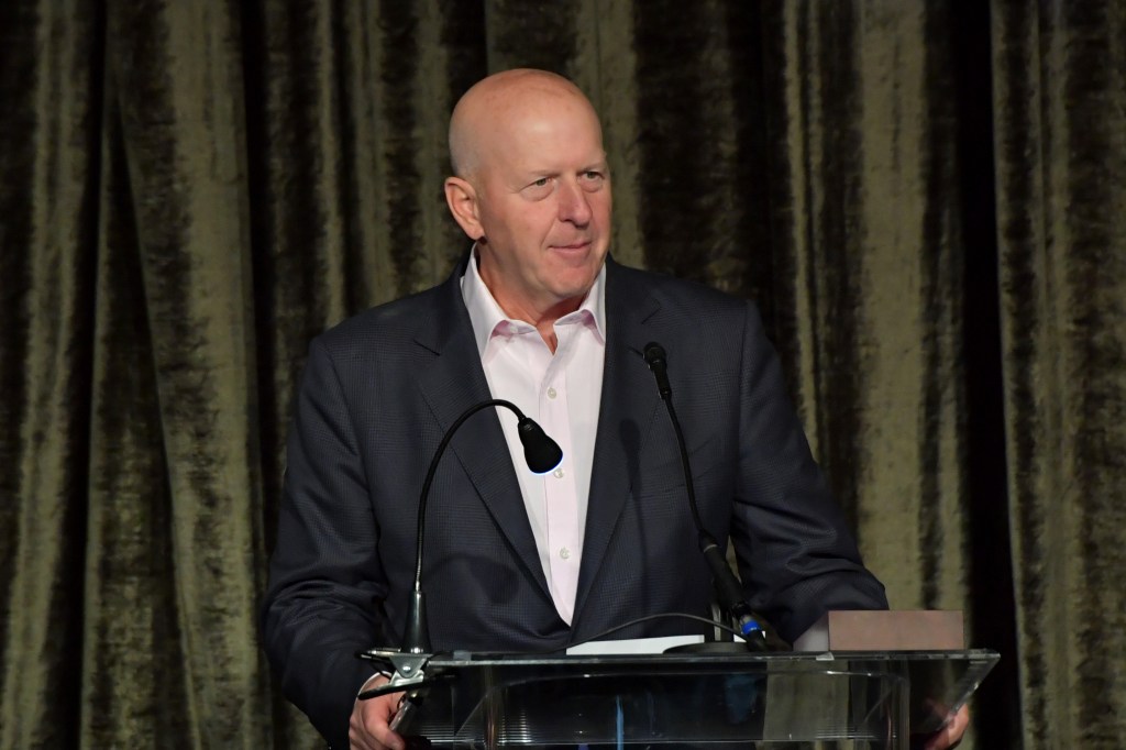 David Solomon, CEO, Goldman Sachs, speaks onstage during Los Angeles Team Mentoring Annual Soiree Celebrates 30th Anniversary at Beverly Wilshire, A Four Seasons Hotel
