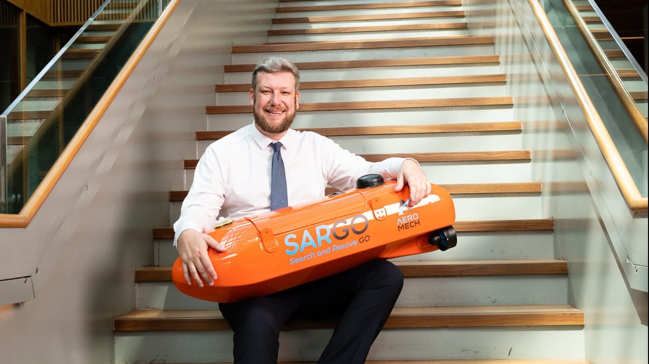 Joe Bryant, founder and director of Aeromech designed and is building SARGOTM in Brisbane, with further testing and development ongoing with the aim being to be able to market and export the product overseas in 2023.