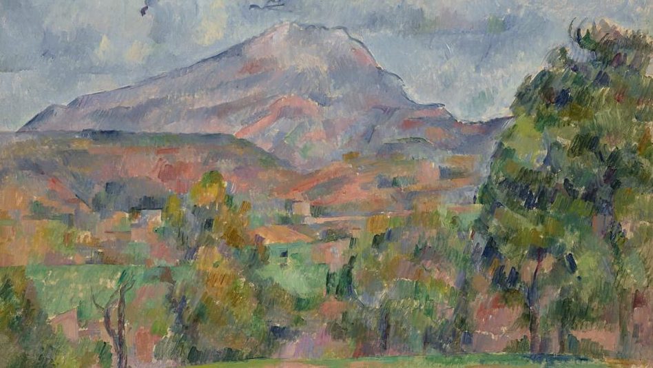 La Montagne Sainte-Victoire” by Paul Cezanne