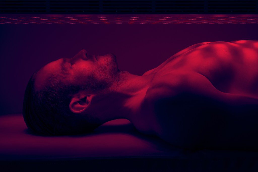 Peak performance includes red light therapy for Tim Gurner
