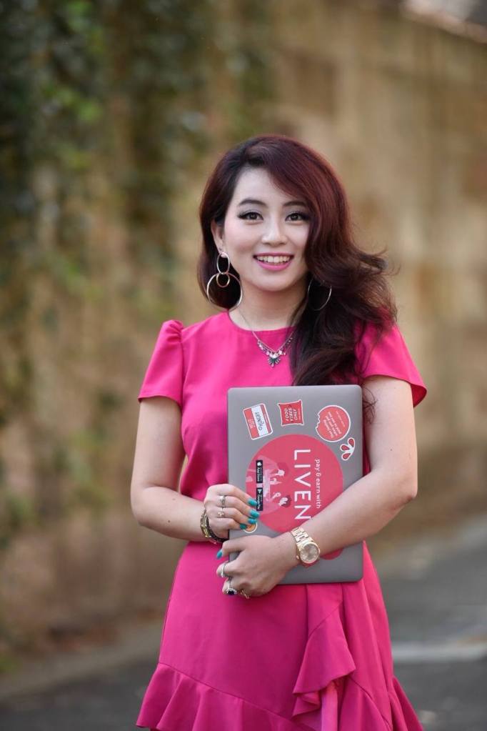 Liven co-founder Grace Wong