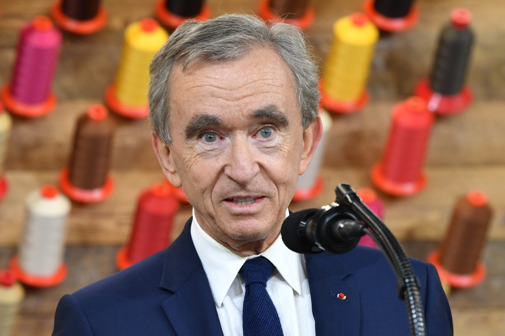 LVMH Sales Are Slowing Down, But Chairman Bernard Arnault Remains