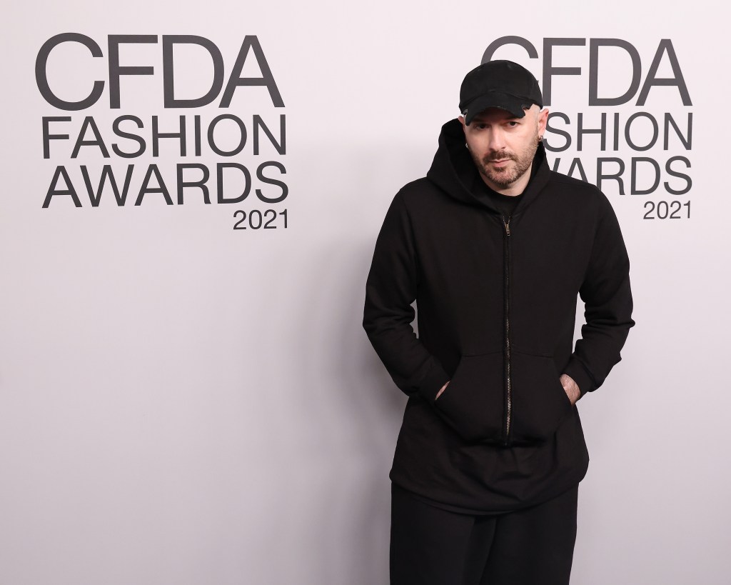 Demna Gvasalia attends the 2021 CFDA Awards at The Seagram Building on November 10, 2021 in New York City.