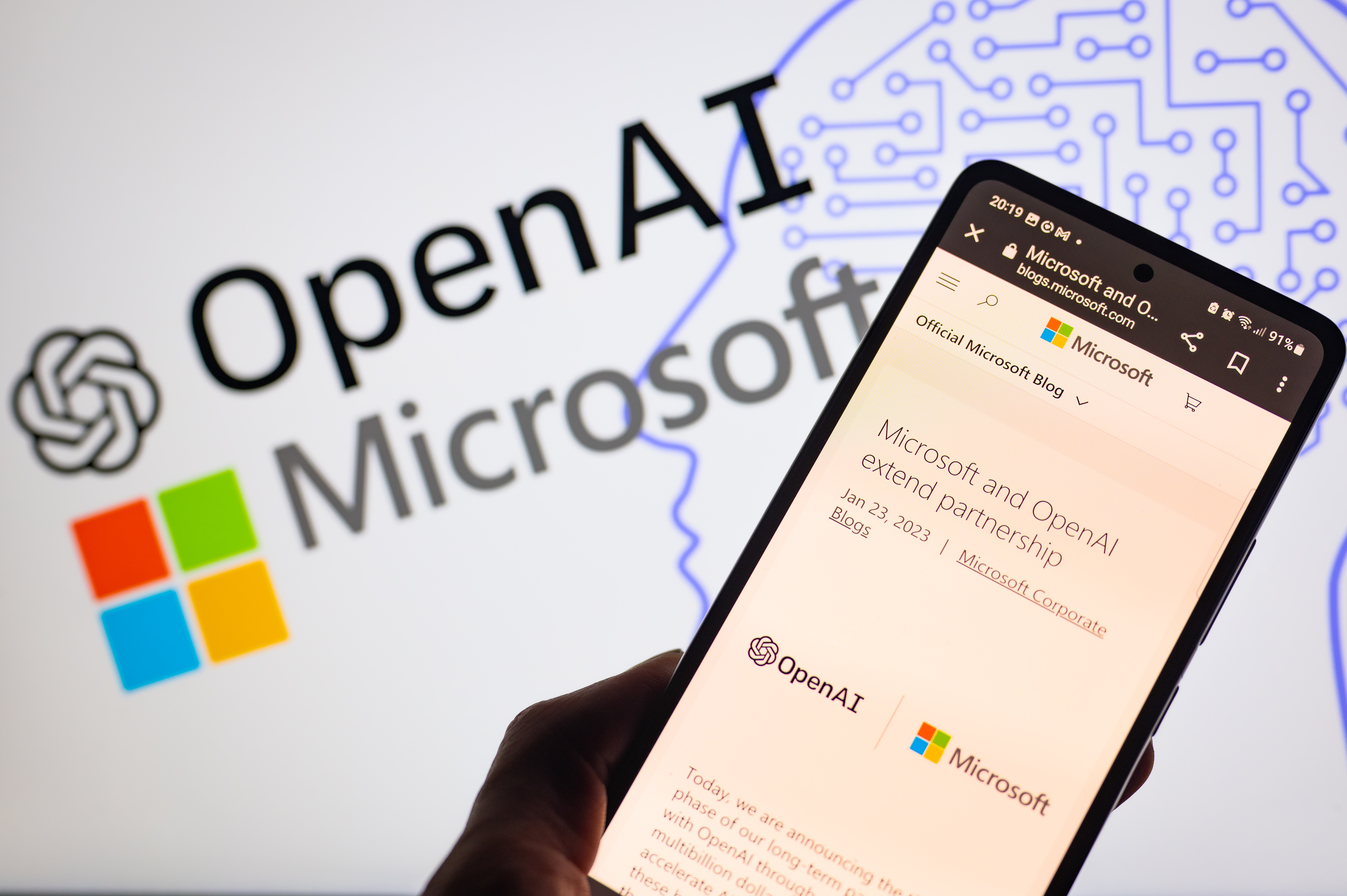 OpenAI and Microsoft announce extended, multi-billion-dollar