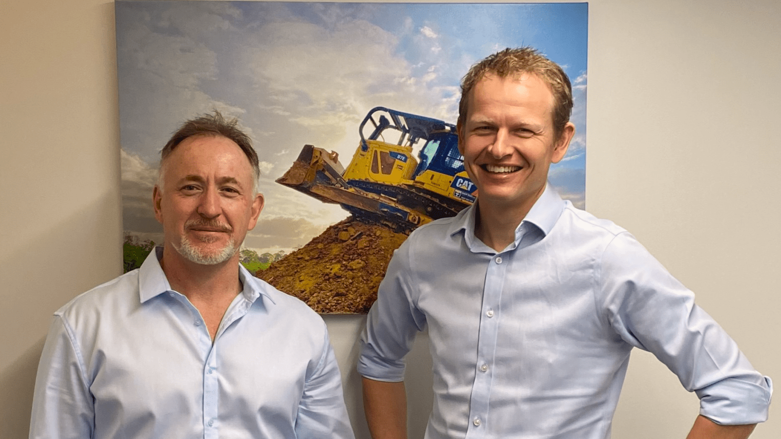 coaXion CEO Colin Armbruster and CTO Chris Maycock_office pic
