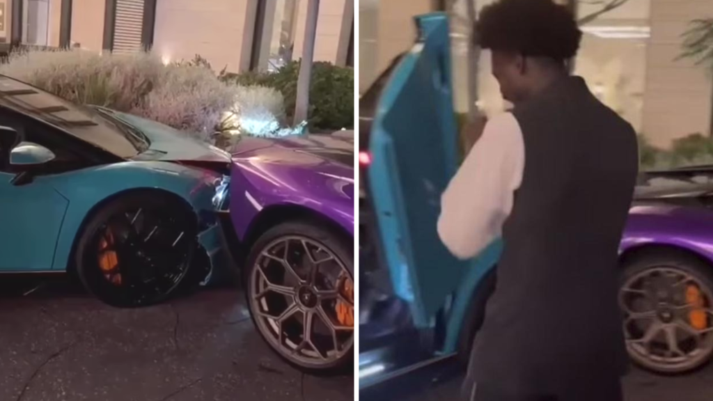 Laurence Escalante's Lamborghinis smashed by Crown valet driver
