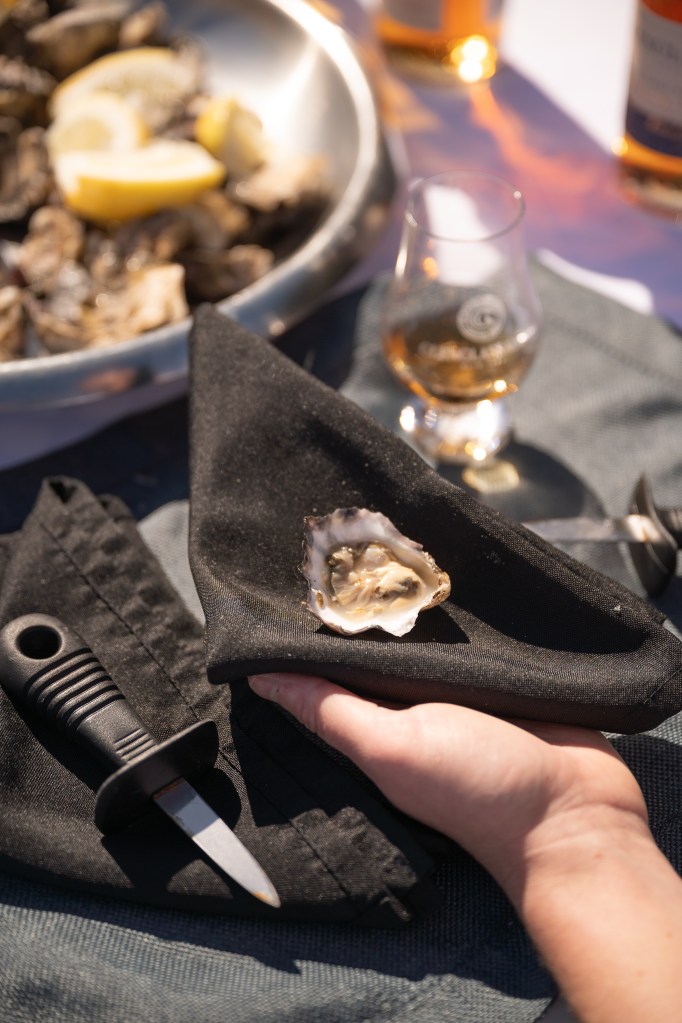 Glenglassaugh whisky and oyster tasting