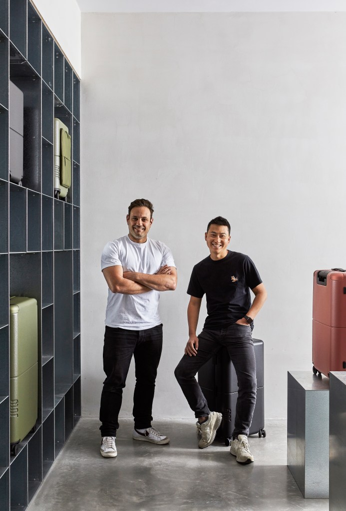 (L-R) July co-founders Athan  Didaskalou and Richard Li 