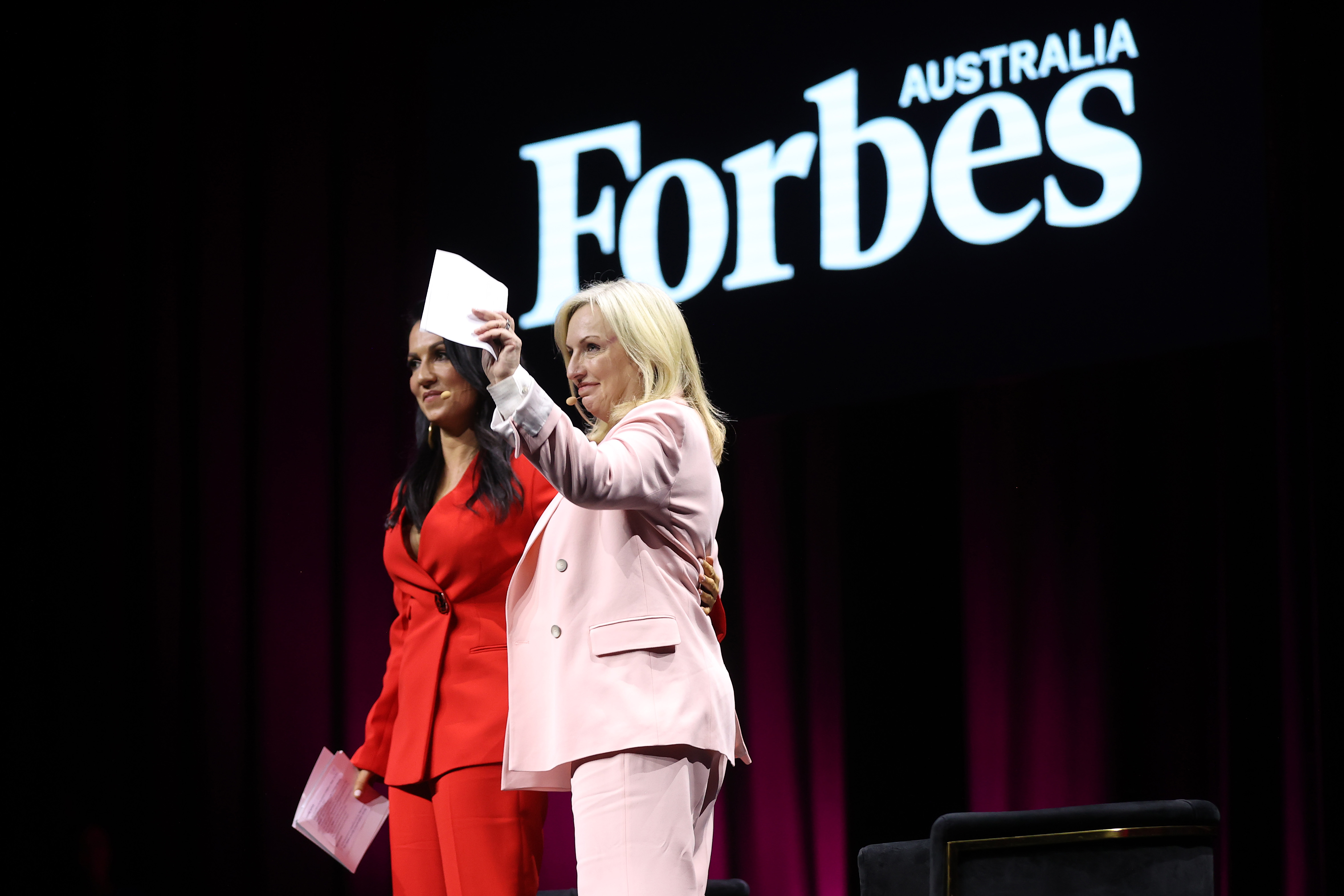 Fireside chat with Christine Holgate at Forbes Australia Woment's Summit 2023