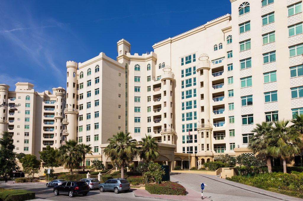 Luxury property prices in Dubai soared nearly 50% in 12 months to June. Image source: Getty Images