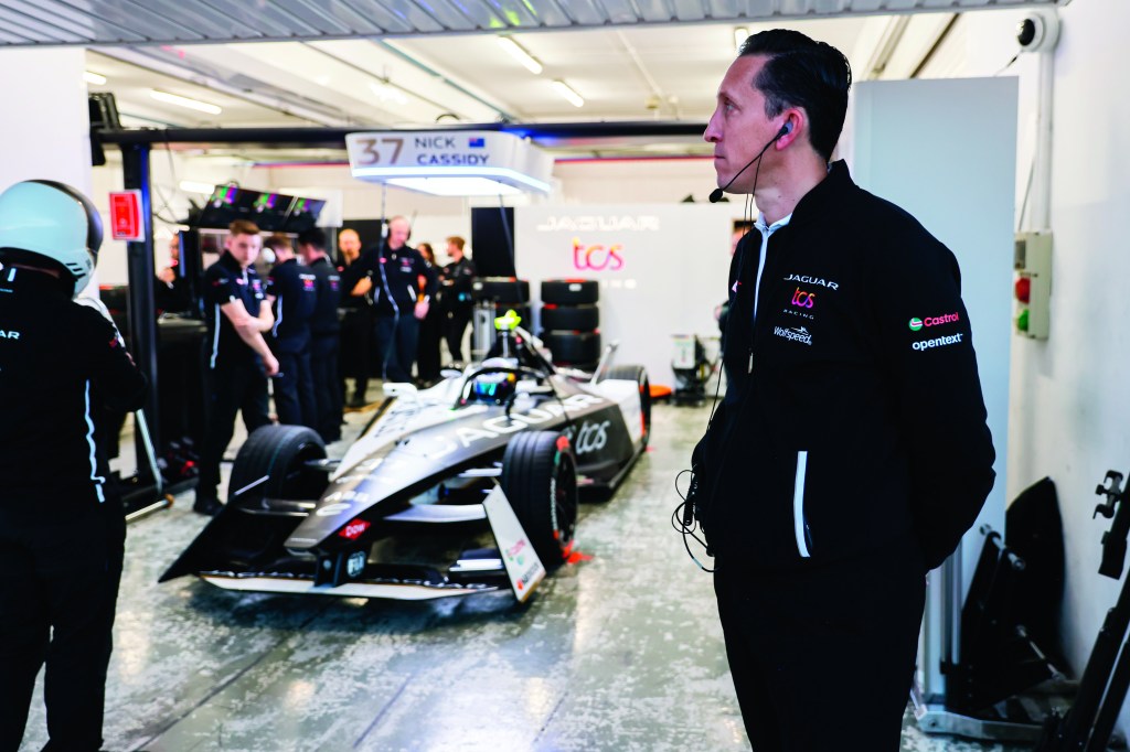 Image of Jaguar's team director - James Barclay