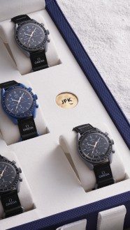 Omega s 11 MoonSwatch Suitcases Snapped Up At Sotheby s Auction