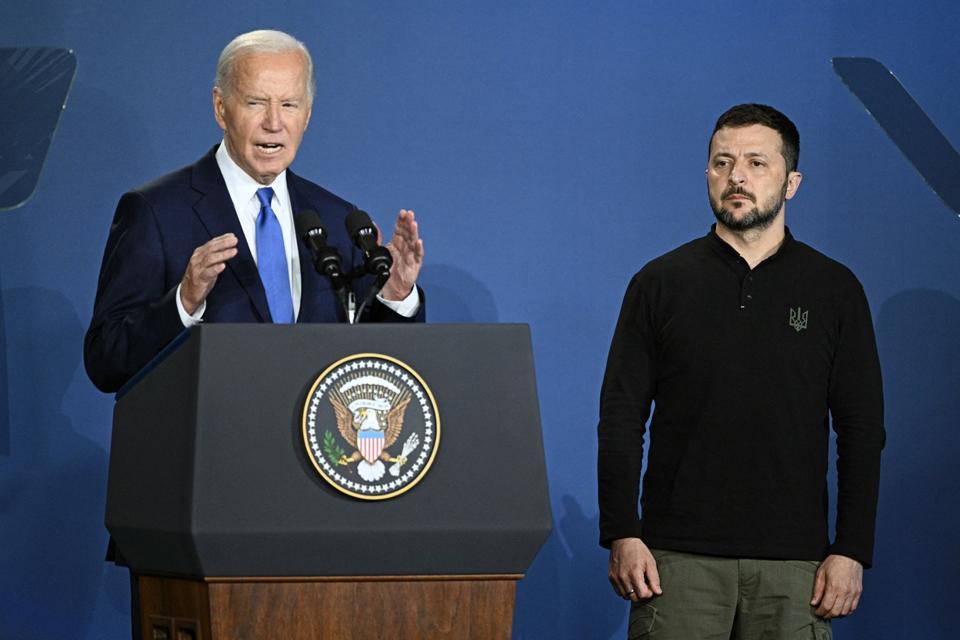 Biden calls Ukraine’s Zelensky ‘President Putin’ at NATO event