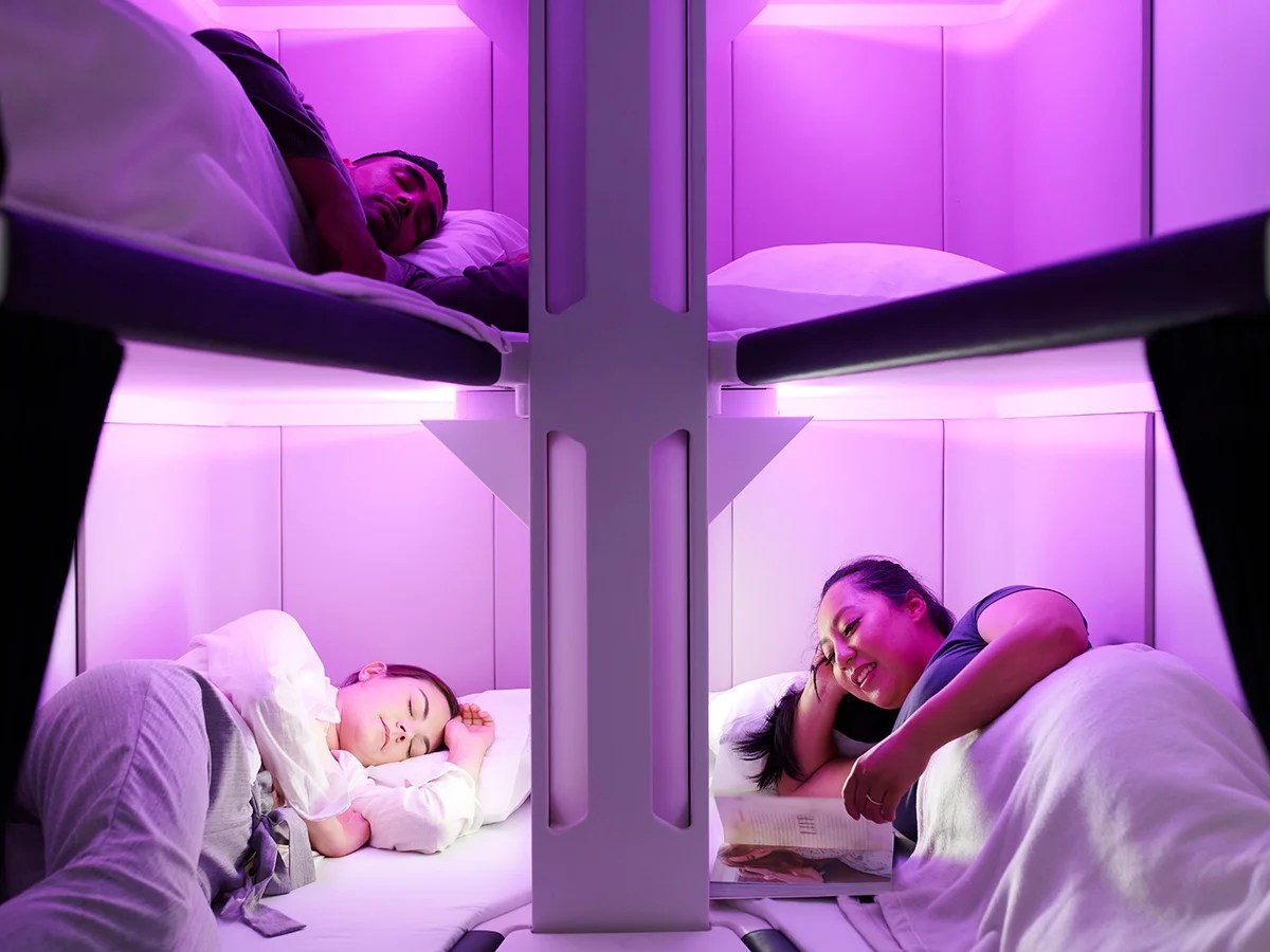 Air New Zealand launches new business class in May and economy bunk beds