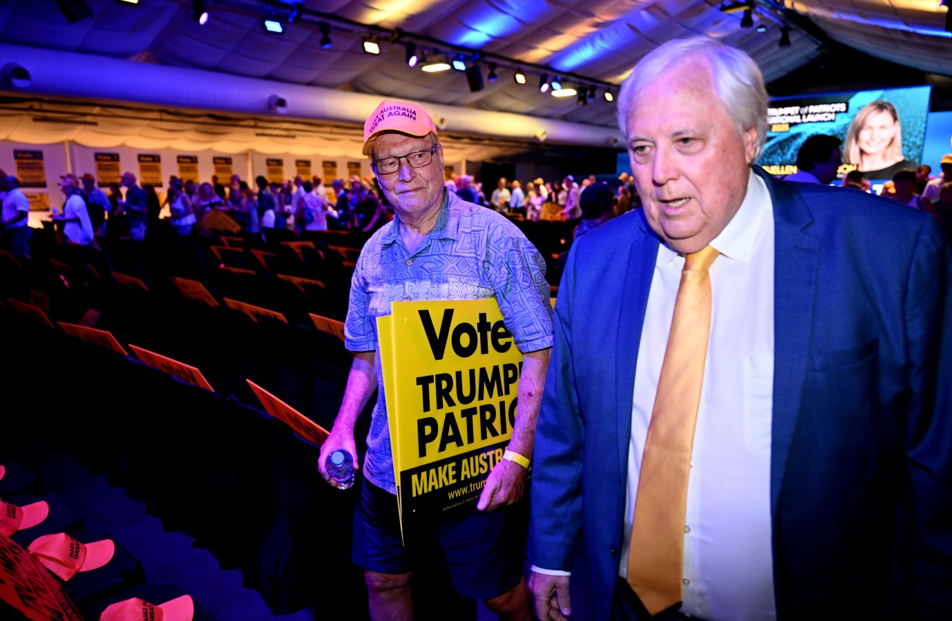 Clive Palmer’s $60 million election campaign ends in failure