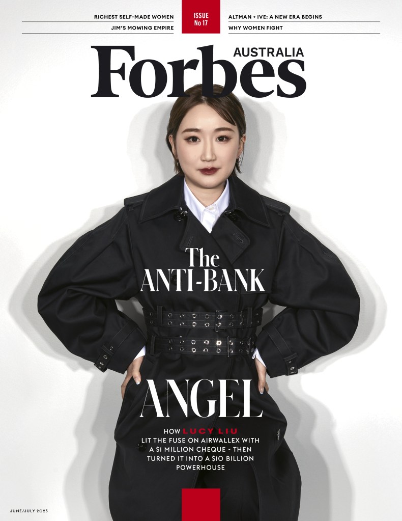 Airwallex co-founder Lucy Liu on the cover of Issue 17. 