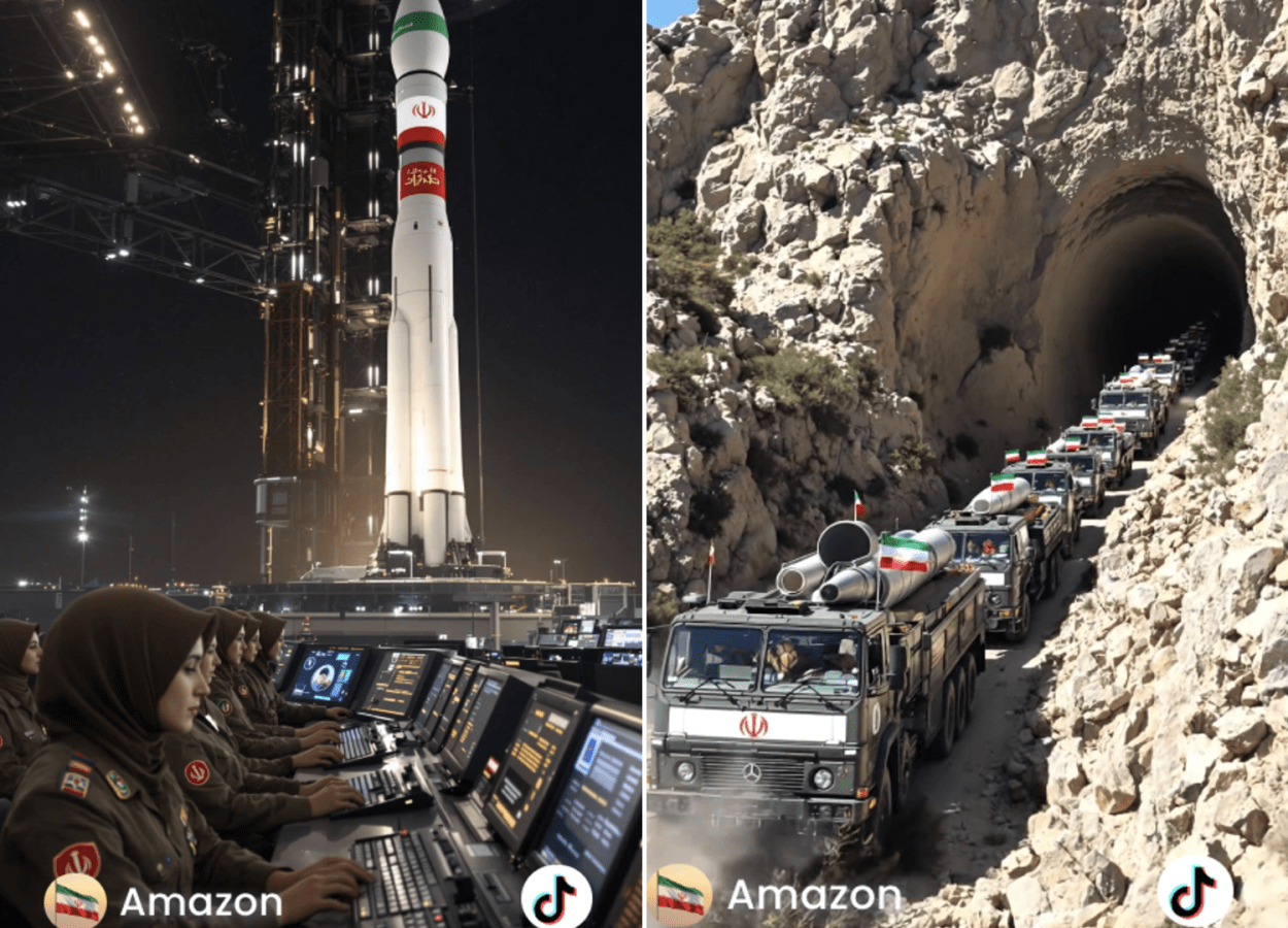 In the lead up to U.S. strikes on Iranian nuclear sites, AI generated videos glorifying Iran’s military might reached tens of millions of viewers on social media.