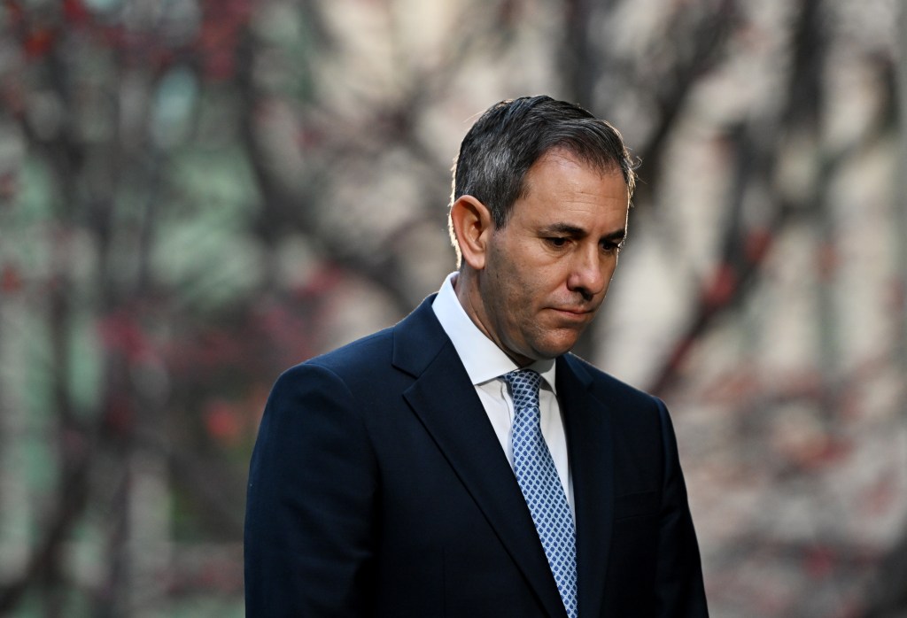 Federal Treasurer Jim Chalmers.