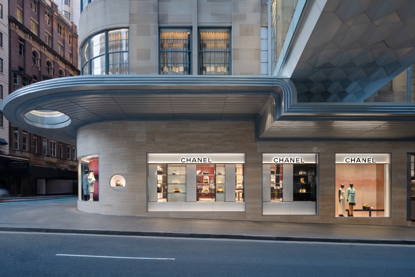 Chanel's new Market Street boutique. Image: Supplied