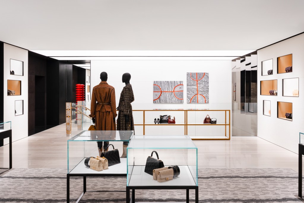 Chanel's new Sydney boutique.