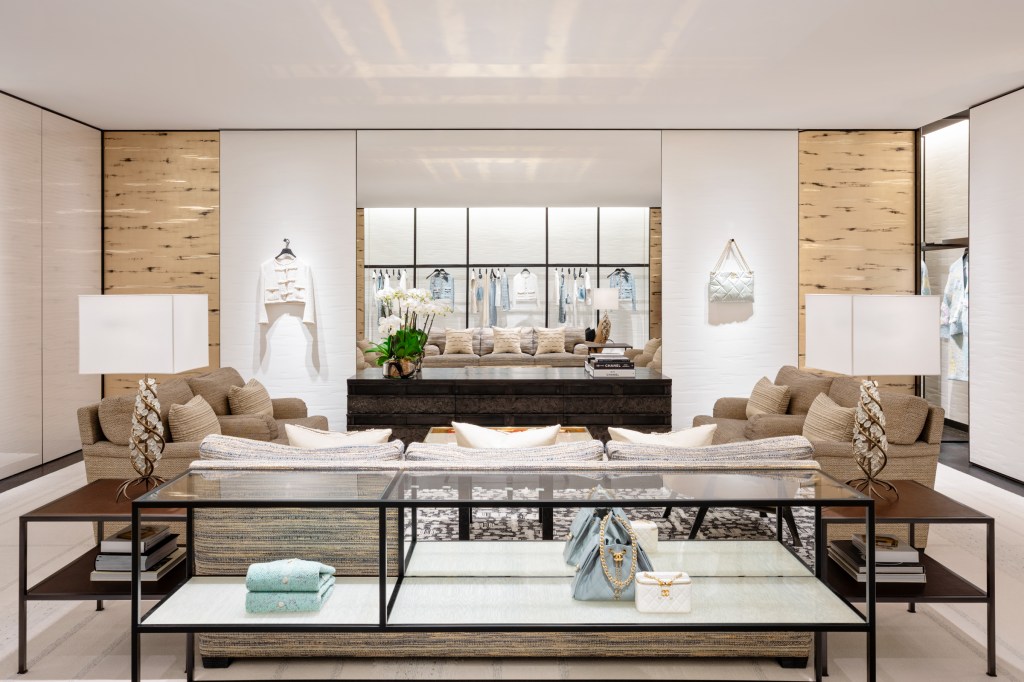 Chanel's new Sydney boutique.