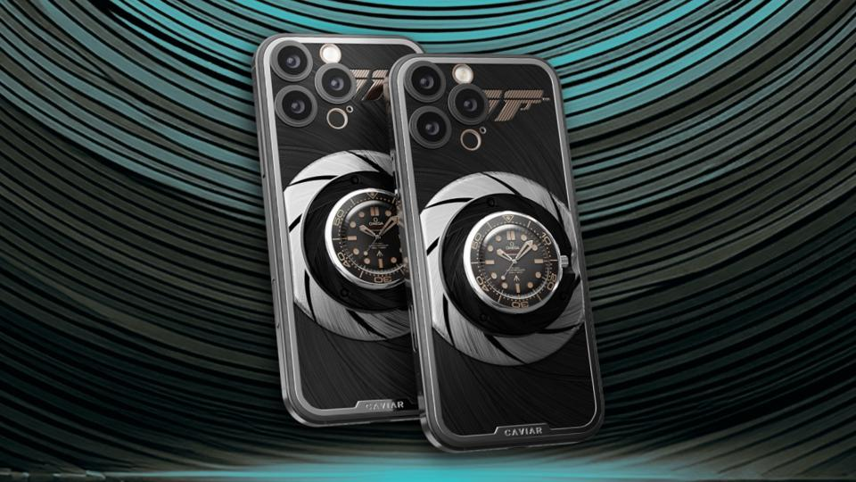 Caviar has announced the iPhone No Time To Die Edition, which features the iconic Omega Seamaster Swiss watch on its back. Caviar.
