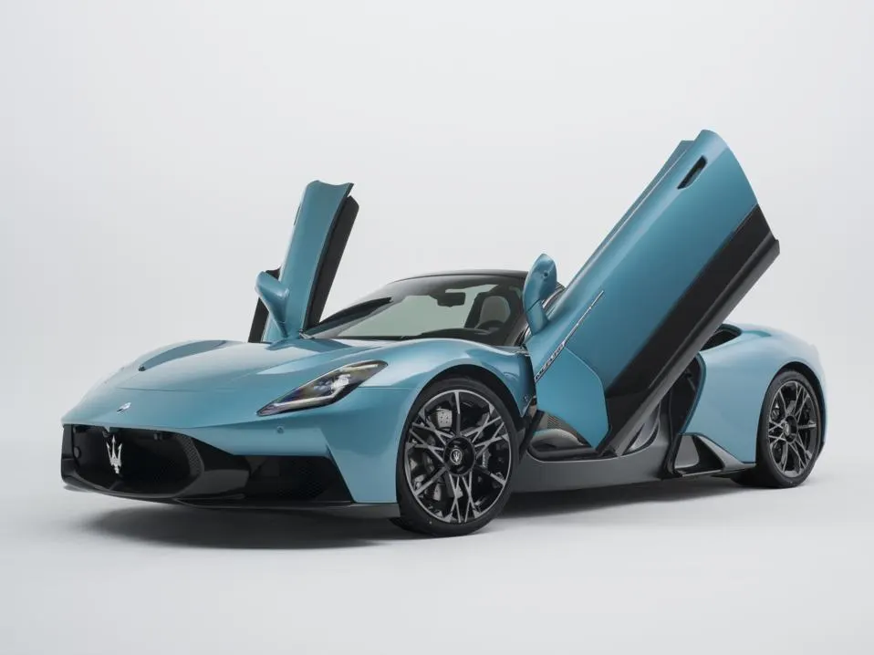 Maserati's new MCPURA includes gorgeous butterfly doors.
