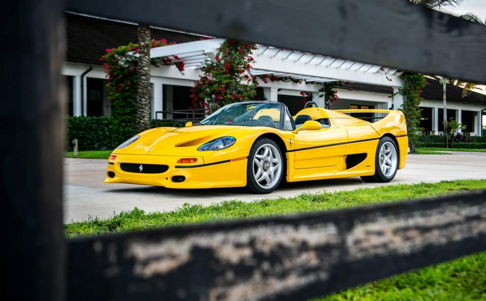Just two U.S-specification Ferrari F50s left the factory painted yellow RM Sotheby's