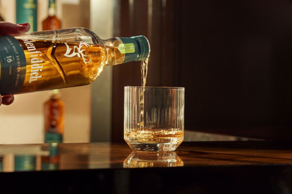 Glenfiddich has just released its oldest single malt yet: a 65-Year-Old to celebrate its new partnership with the iconic Aston Martin Formula 1® Team.