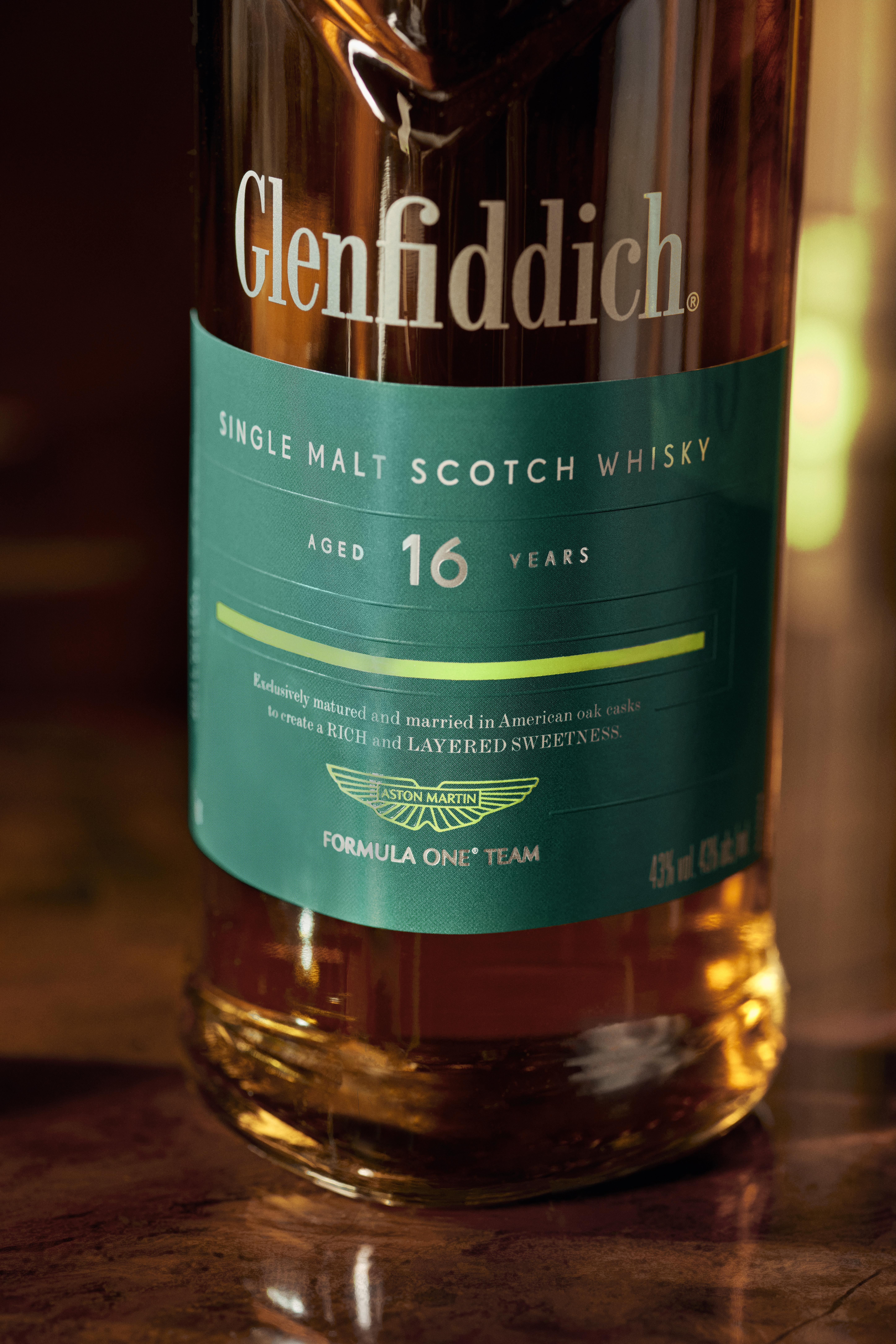 Kinsman and his team created the new and limited edition Glenfiddich 16-year-old single malt, celebrating the many layers American oak brings to scotch, with its signature sweetness and vanilla notes accentuating the fruitiness of Glenfiddich.