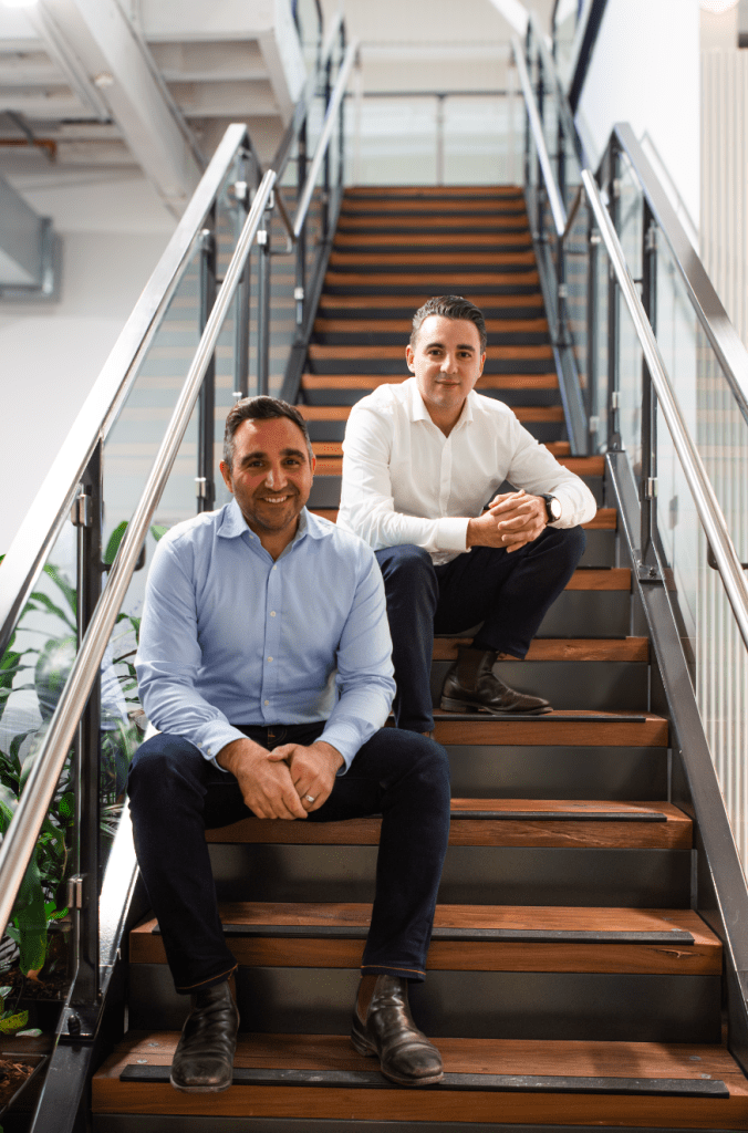 Co-founders and brothers, Daniel (left) and Chris Ferris