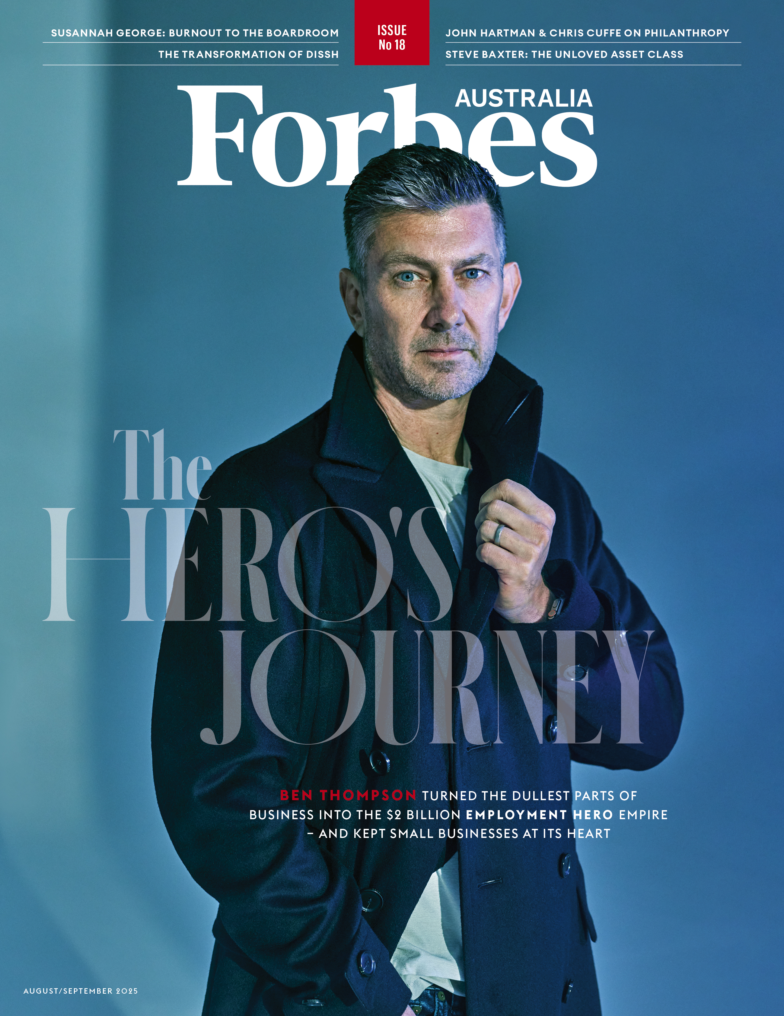 Ben Thompson on the cover of Issue 18.