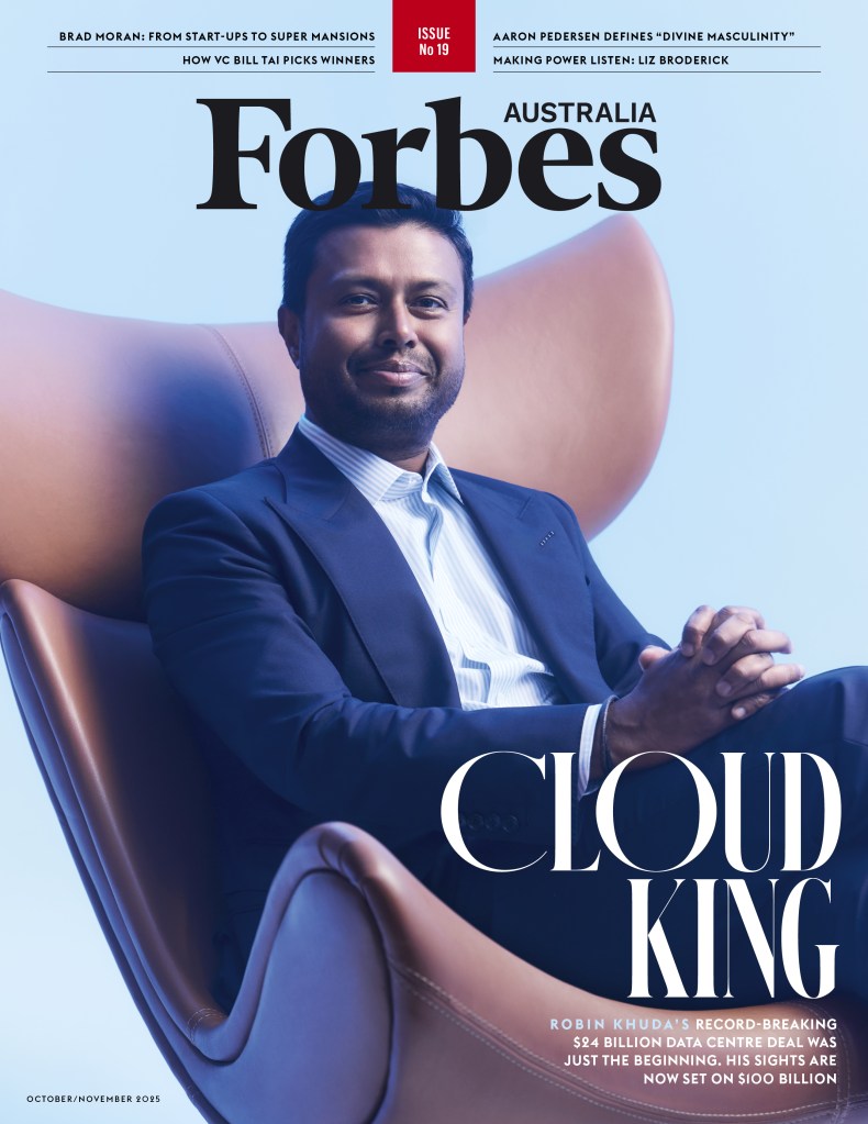Robin Khuda on the cover Forbes Australia Issue 19