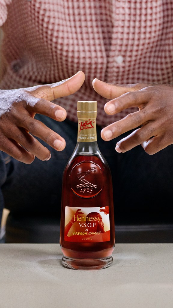 LeBron James has teamed up with Hennessy for the second year in a row,
