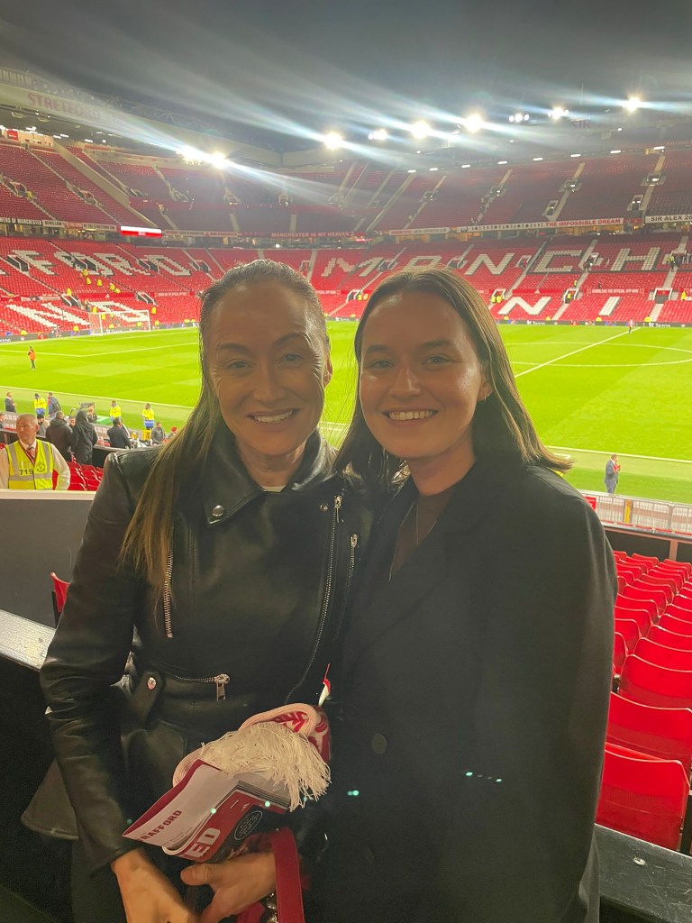 Julie Anne Quay with daughter Penelope Edmonds.