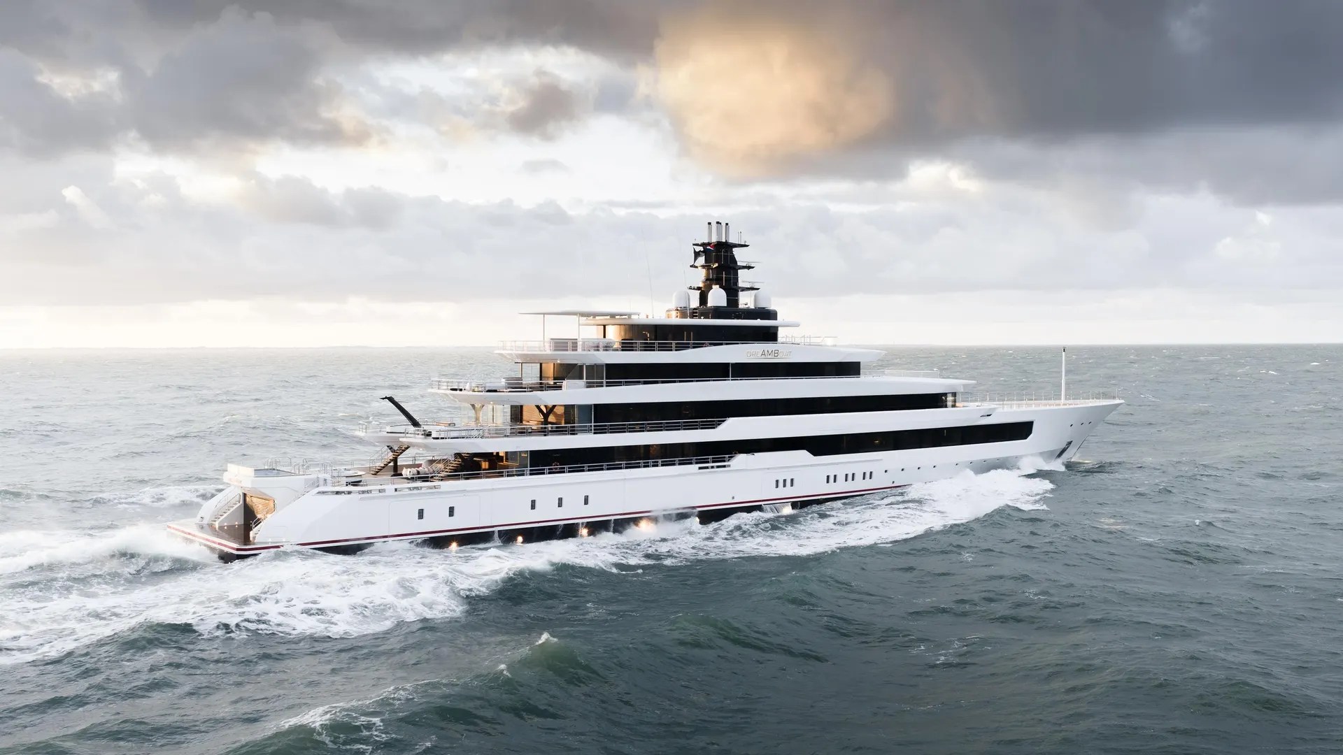 Goliath new 364-foot superyacht delivered to billionaire owner