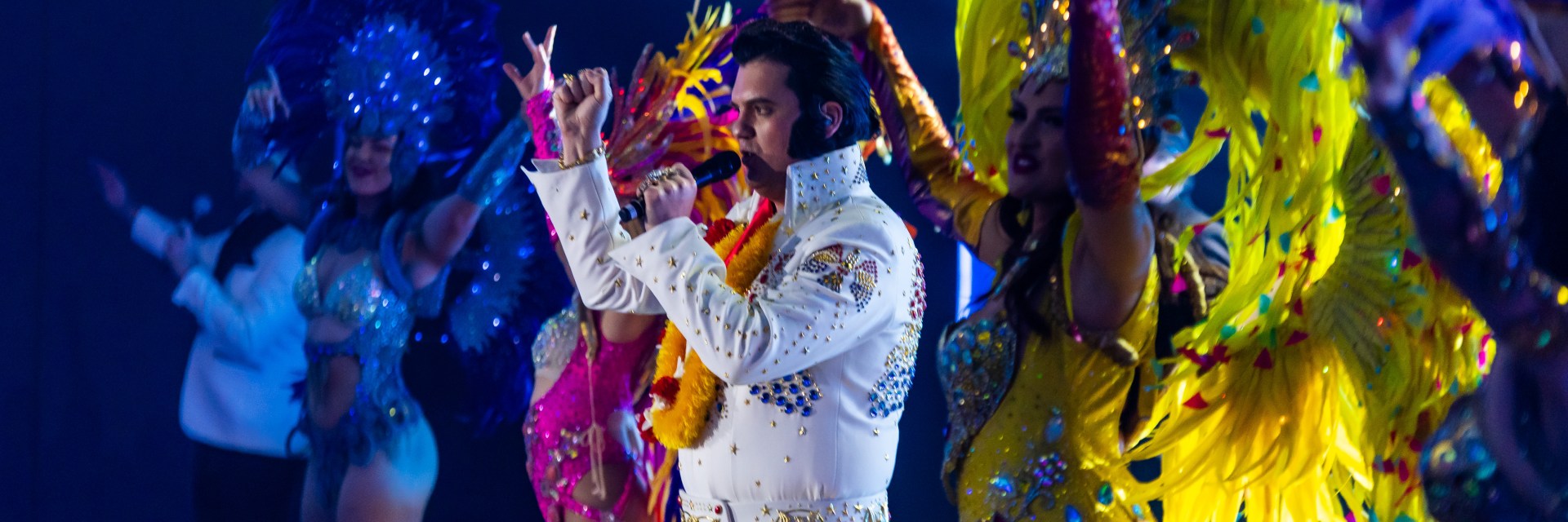 Elvis tribute artist Tristan James