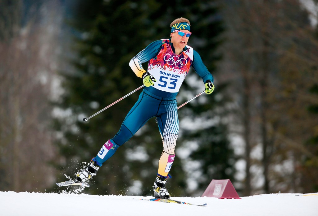 Ski mountaineering Phil Bellingham.