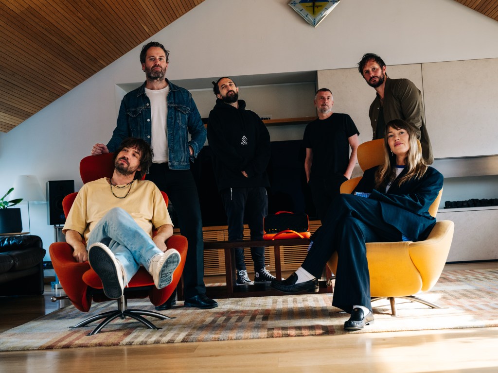 Tame Impala Telepathic team in London.