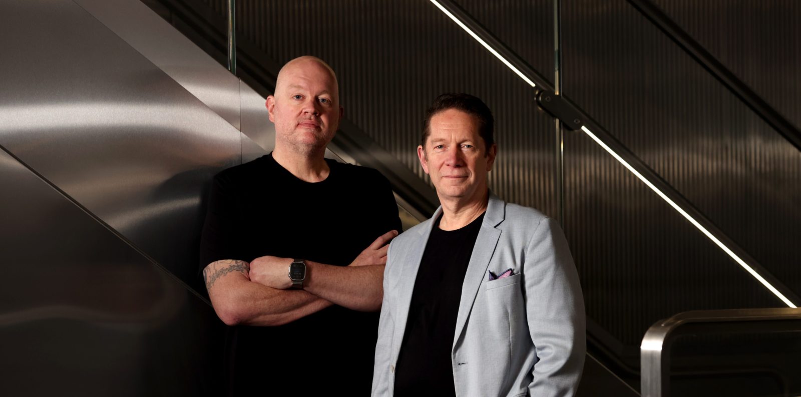 Sovereign Australia AI founders Simon Kriss and Troy Nielson