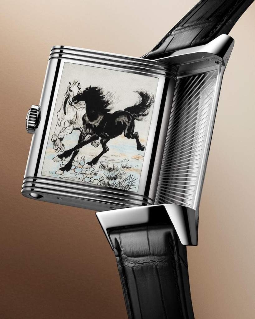 Jaeger-LeCoultre Reverso Xu Beihong Year of the Horse watch.
Jaeger-LeCoultre